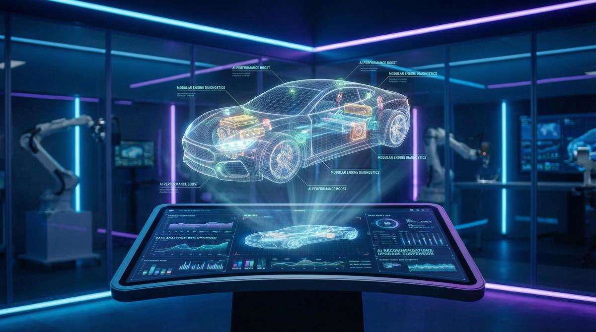 麻豆AI汽车改装视频技术